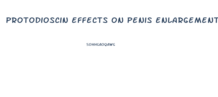 protodioscin effects on penis enlargement