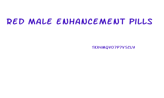 red male enhancement pills