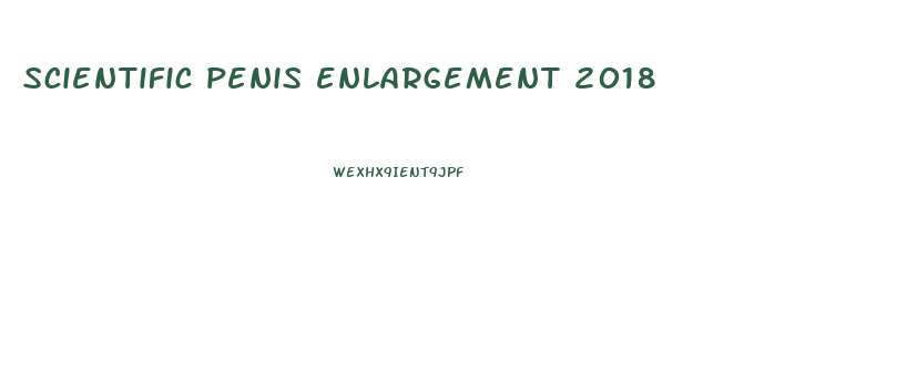 scientific penis enlargement 2018