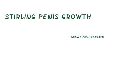 stirling penis growth