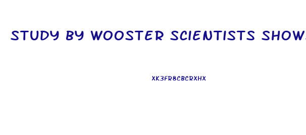 study by wooster scientists shows promise for enhancing male fertility
