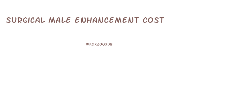 surgical male enhancement cost