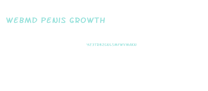 webmd penis growth