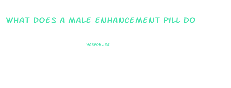 what does a male enhancement pill do