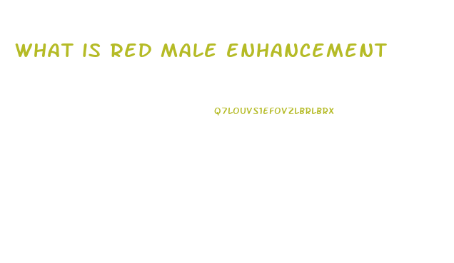 what is red male enhancement