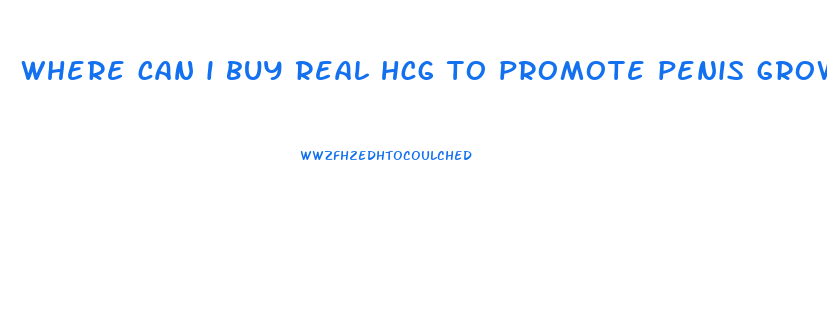 where can i buy real hcg to promote penis growth