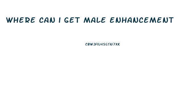 where can i get male enhancement