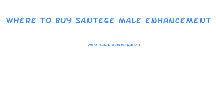 where to buy santege male enhancement