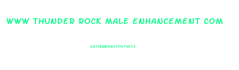 www thunder rock male enhancement com