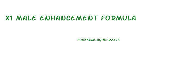 x1 male enhancement formula
