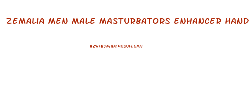 zemalia men male masturbators enhancer hands free massager vibrator
