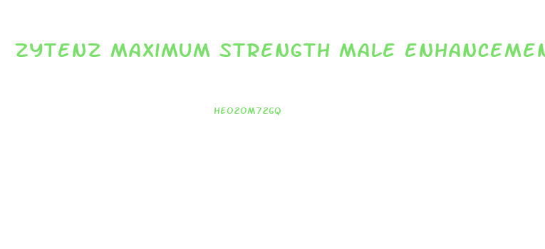 zytenz maximum strength male enhancement serum