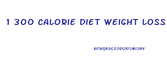 1 300 Calorie Diet Weight Loss Calculator