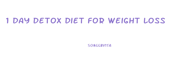 1 Day Detox Diet For Weight Loss