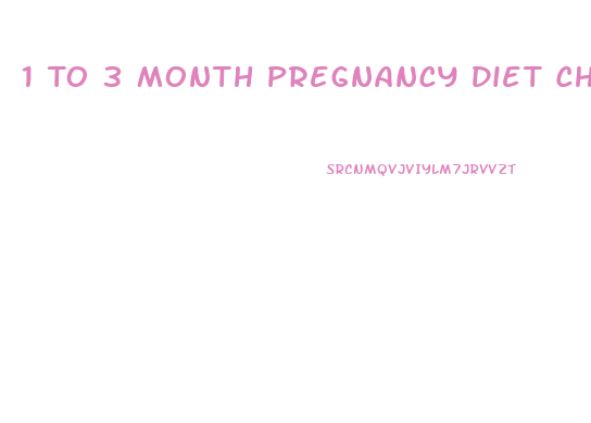 1 To 3 Month Pregnancy Diet Chart For Weight Loss