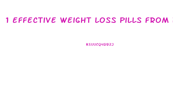 1 effective weight loss pills from doctor