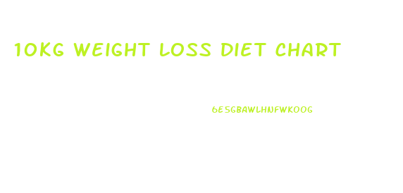 10kg Weight Loss Diet Chart