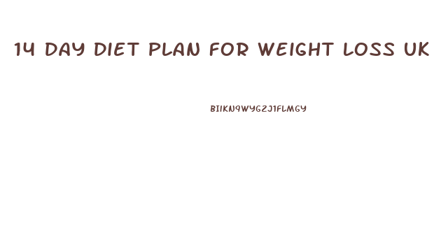 14 Day Diet Plan For Weight Loss Uk