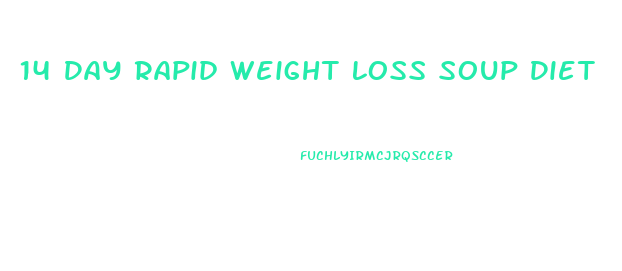 14 Day Rapid Weight Loss Soup Diet