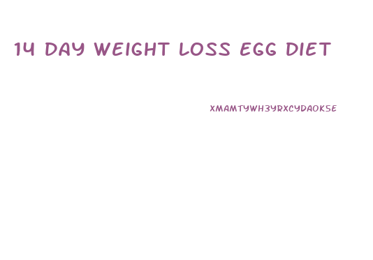 14 Day Weight Loss Egg Diet