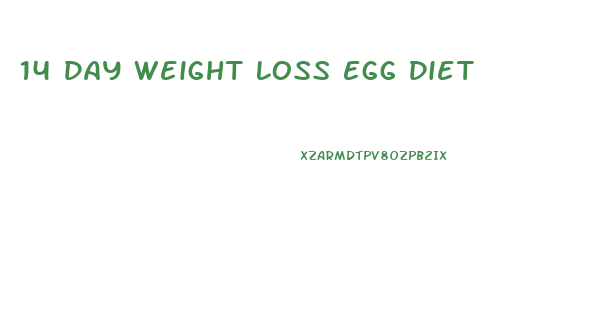 14 Day Weight Loss Egg Diet