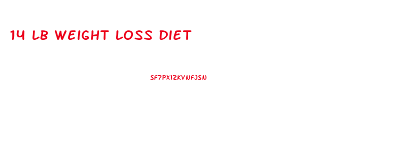 14 lb weight loss diet