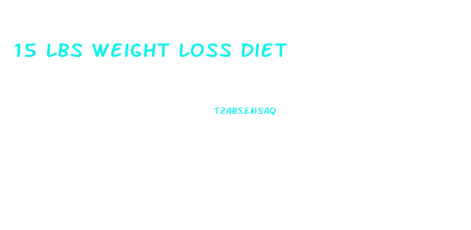 15 Lbs Weight Loss Diet