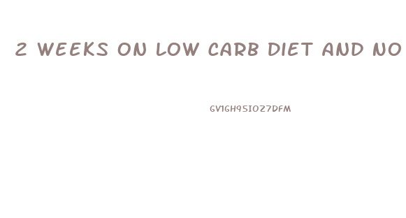 2 Weeks On Low Carb Diet And No Weight Loss
