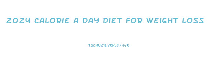 2024 Calorie A Day Diet For Weight Loss