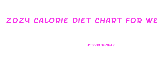 2024 Calorie Diet Chart For Weight Loss