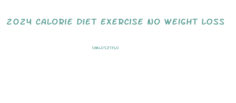 2024 Calorie Diet Exercise No Weight Loss
