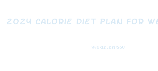 2024 Calorie Diet Plan For Weight Loss Pdf