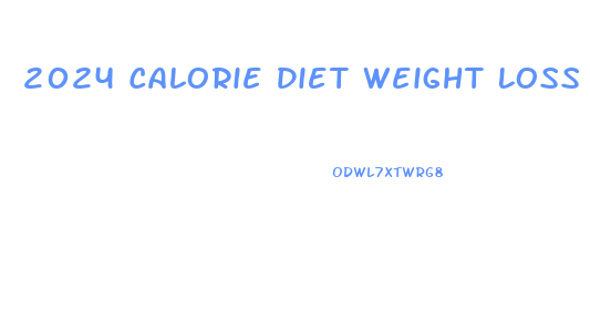 2024 Calorie Diet Weight Loss Plateau