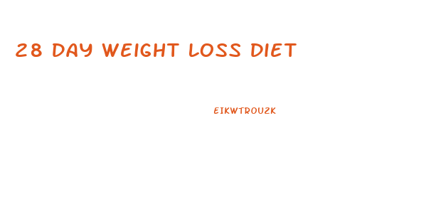 28 Day Weight Loss Diet