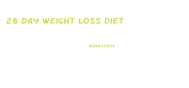 28 Day Weight Loss Diet