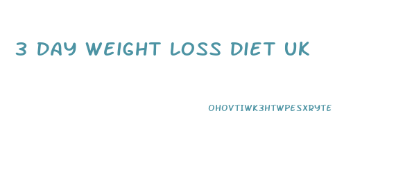3 Day Weight Loss Diet Uk
