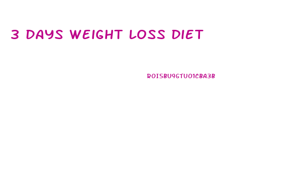 3 Days Weight Loss Diet