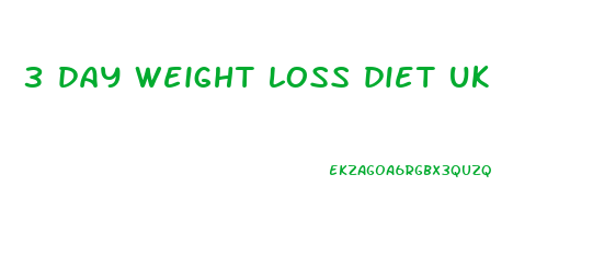 3 day weight loss diet uk