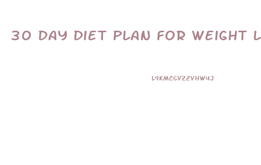 30 Day Diet Plan For Weight Loss Orange Theory
