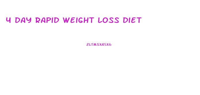 4 Day Rapid Weight Loss Diet