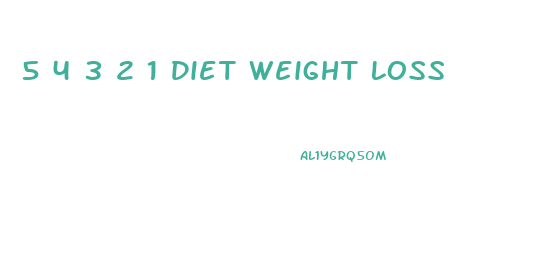 5 4 3 2 1 Diet Weight Loss