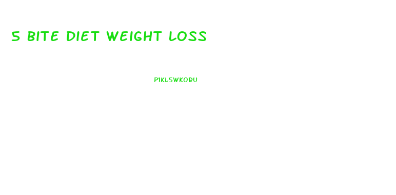 5 Bite Diet Weight Loss