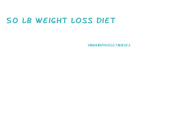 50 Lb Weight Loss Diet