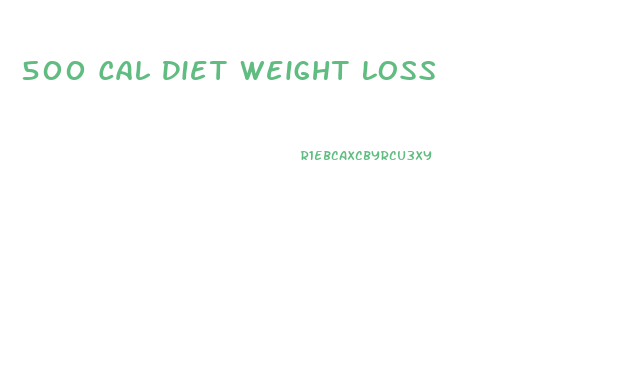 500 Cal Diet Weight Loss