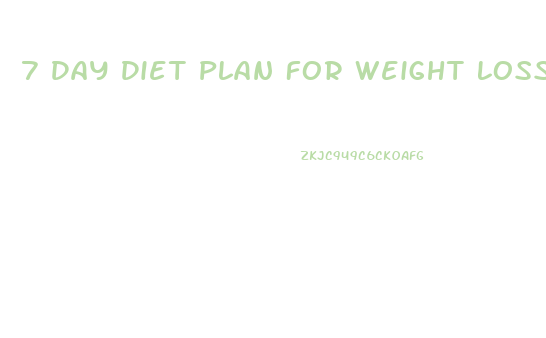 7 Day Diet Plan For Weight Loss With Indian Food