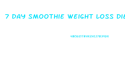7 Day Smoothie Weight Loss Diet Plan Philippines