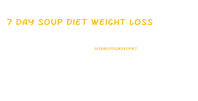 7 Day Soup Diet Weight Loss