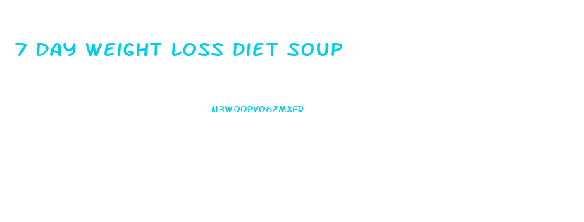 7 Day Weight Loss Diet Soup