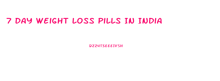 7 Day Weight Loss Pills In India