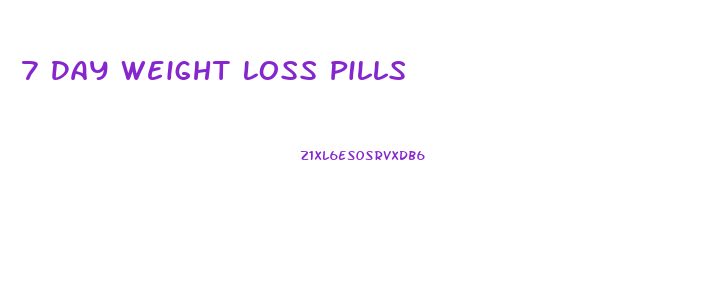 7 Day Weight Loss Pills